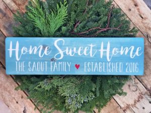 Home Sweet Home, Family Name Signs, Custom Name Sign, Personalized Name Sign, Established Signs, Personalized Sign, Wedding Gifts