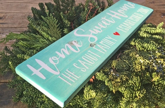 Home Sweet Home, Family Name Signs, Custom Name Sign, Personalized Name Sign, Established Signs, Personalized Sign, Wedding Gifts - Image 4