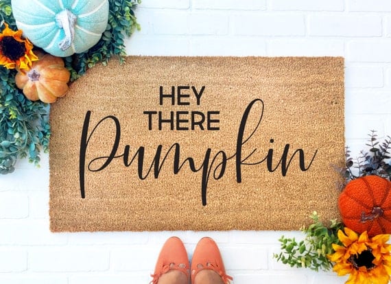 Hey There Pumpkin Doormat S2 - Image 2