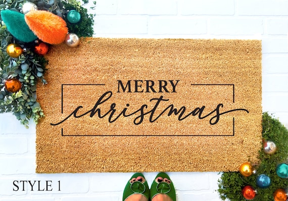 Merry Christmas Doormat - Image 2
