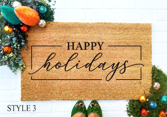 Merry Christmas Doormat - Image 4