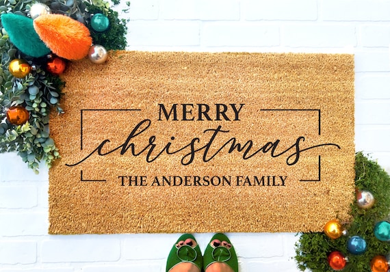Merry Christmas Doormat