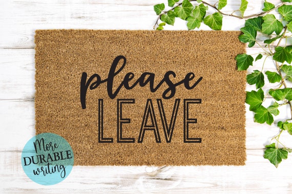 Please Leave Doormat