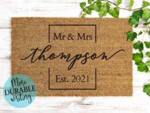Mr. & Mrs. Doormat