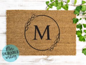 Personalized Monogram Doormat
