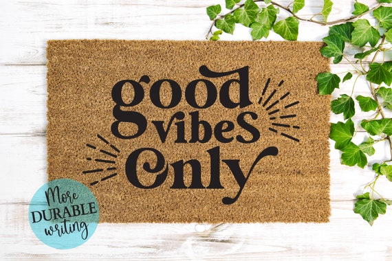 Good Vibes Only Doormat