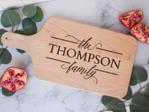 Personalized Design cherry Cutting Board