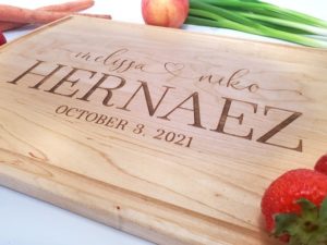 Personalized Cutting Board, Cutting Board, Wedding Gift, Housewarming, Anniversary Gift, Engagement Gift, Cheese Board, Charcuterie Board