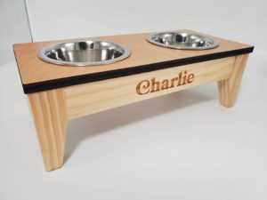Elevated Dog Feeder