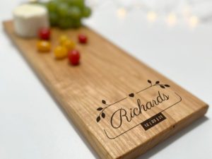 Personalized Cheese Board, Christmas Gift, Housewarming Gift, Charcuterie Board, Engagement Gift for Couple, Custom Cutting Board, Wedding