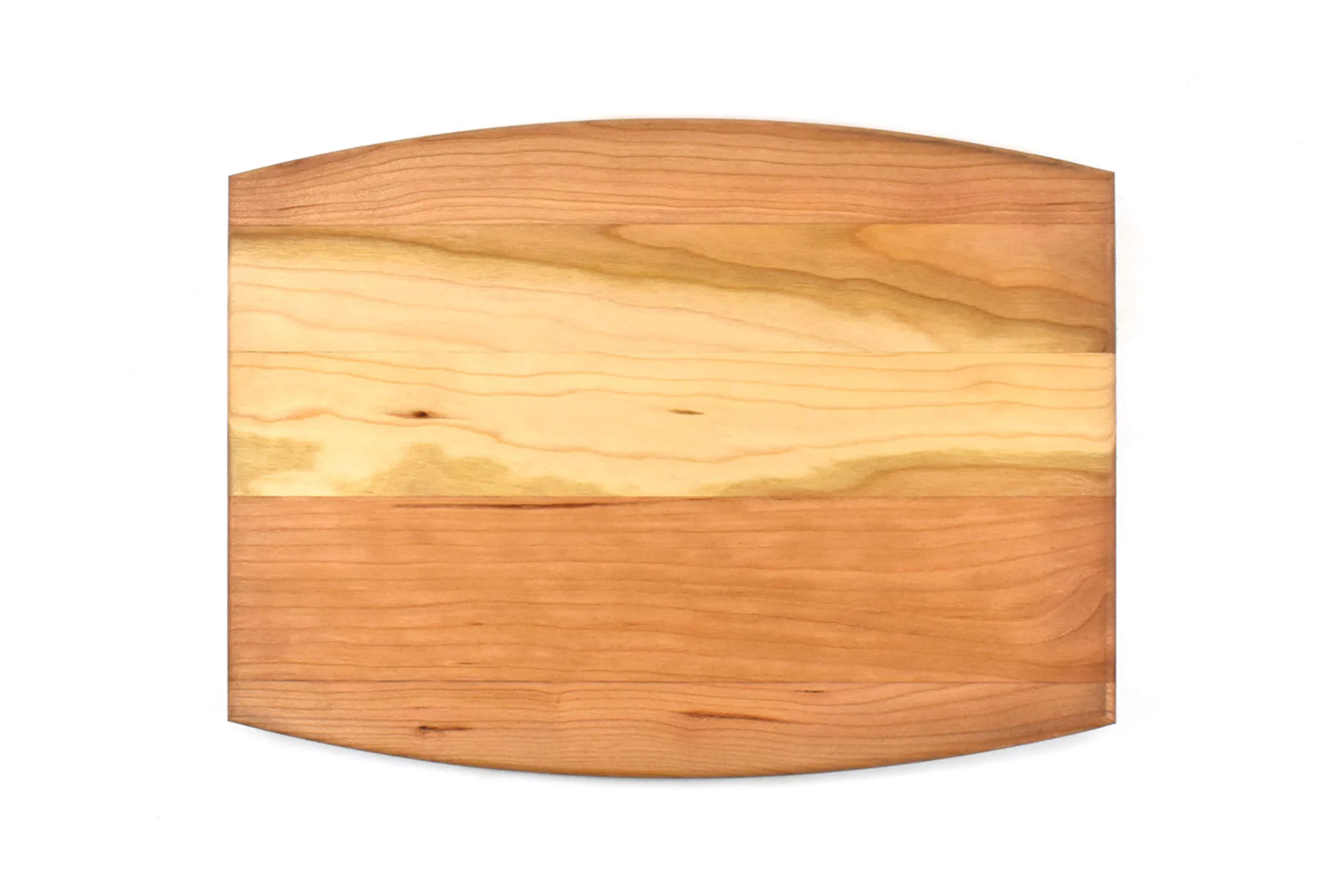 Arched Cherry Cutting Board With Juice Groove - Image 3