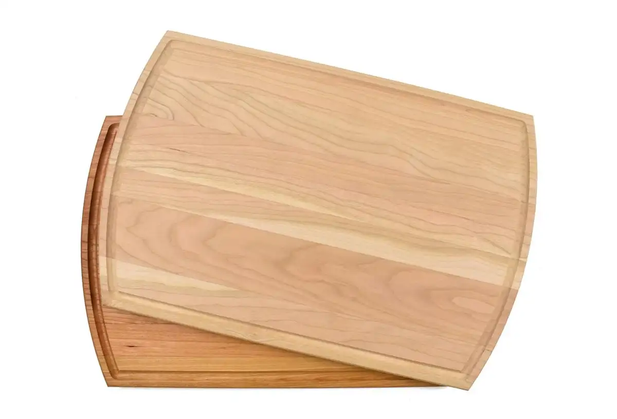 Cherry Cutting Board With Juice Groove