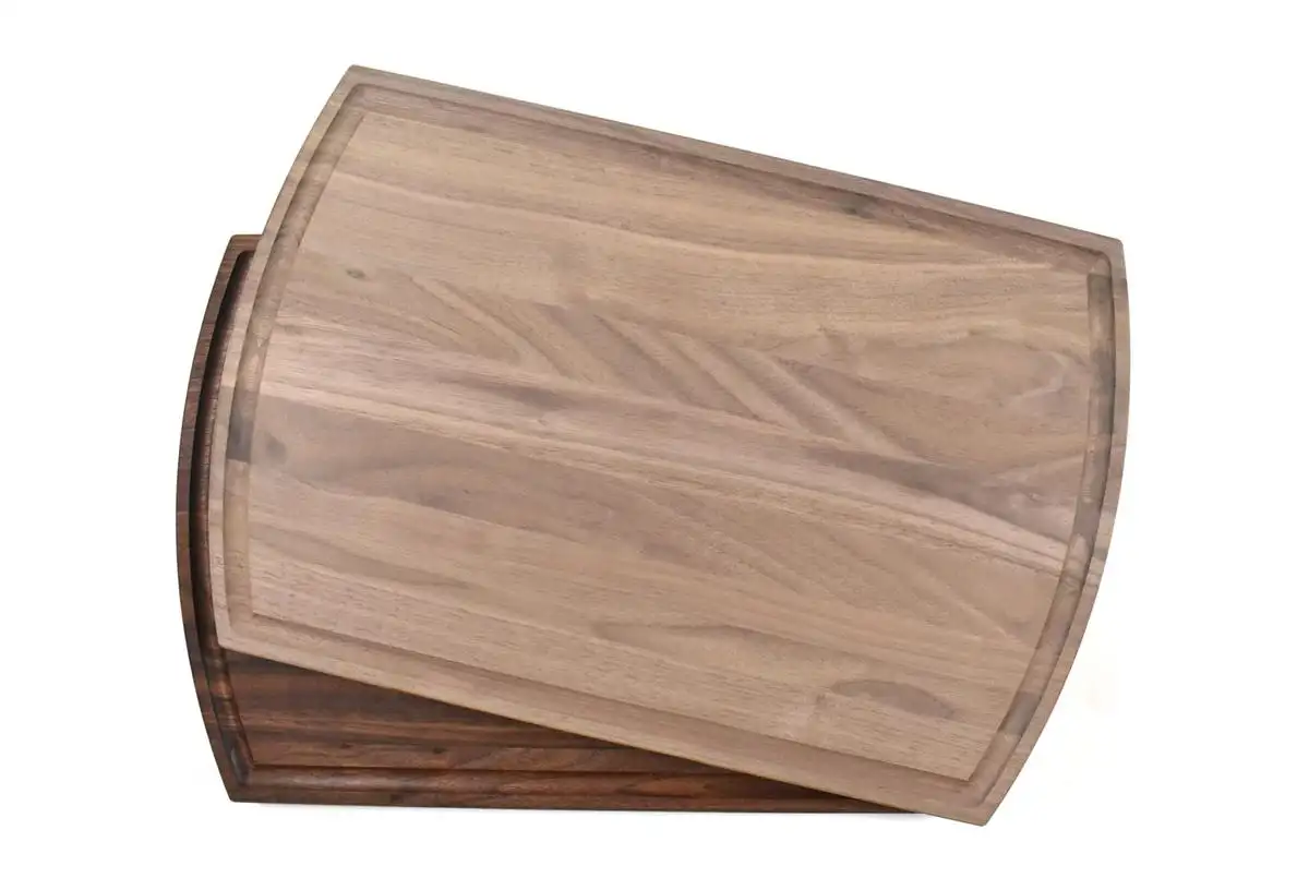 Walnut Cutting Board With Juice Groove - Image 3
