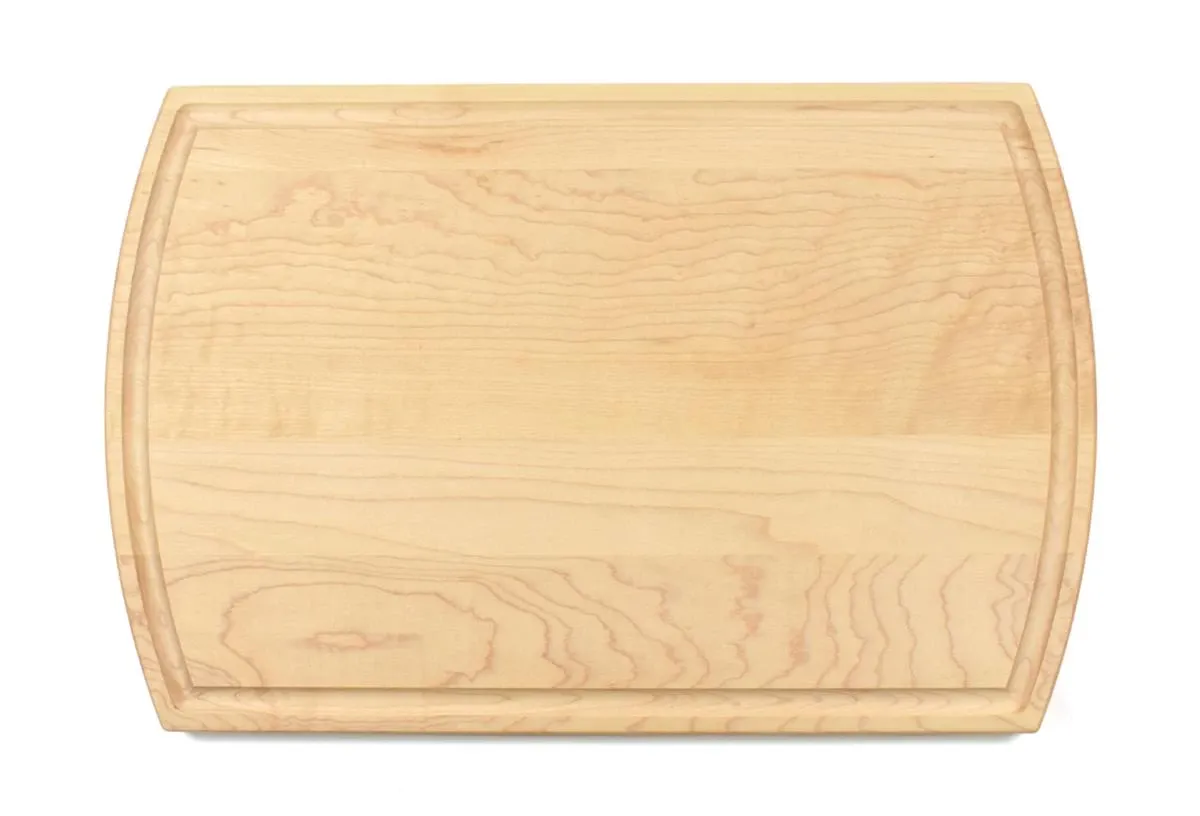 Maple Cutting Board With Juice Groove - Image 4