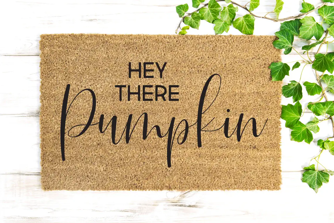 Hey There Pumpkin Doormat Style 2