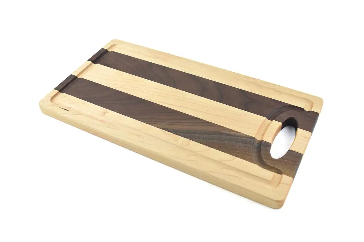 multi wood species cutting board - Image 2