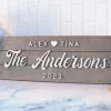 Personalized Family Name Sign